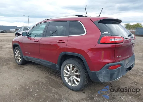2014 Jeep Cherokee Limited from USA, damaged, VIN 1C4PJMDS3EW175555